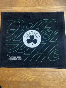 Boston Celtics 2025 NBA Playoffs Rally Towel - April 29, 2025 Round 1 vs Orlando - Picture 1 of 5