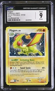 CGC 9 MINT Flygon 2007 Secret Wonders 5/132 Holo Pokemon Card psa - Picture 1 of 2
