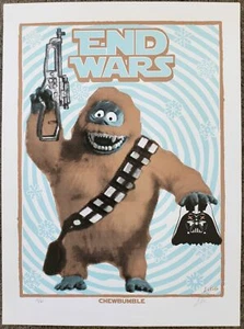 Serigrafía artística Chewbumble - Imagen 1 de 1