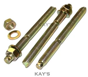 CHEMICAL RESIN ANCHOR FIXING STUDS THREADED ROD NUTS WASHERS M8 M10 M12 M16 M20 - Picture 1 of 2