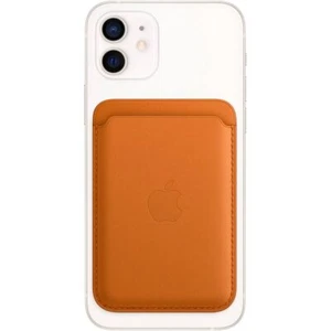 iPhone 13 - Leder Wallet mit MagSafe, goldbraun "wie neu" - Zdjęcie 1 z 4