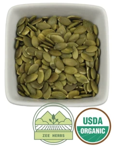 Organic Raw Pepitas, Pumpkin Seeds, Whole (Pepita De Calabaza) - Picture 1 of 1