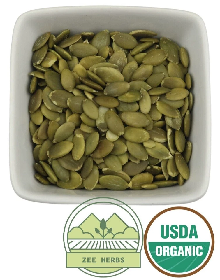Organic Raw Pepitas, Pumpkin Seeds, Whole (Pepita De Calabaza) - Image 1 of 1