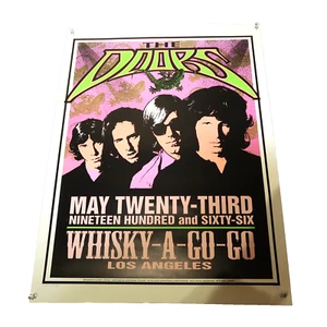 The Doors Whisky a Go Go 1966 Concert Poster Reprint Arminski Design Ltd Ed 9500 - Picture 1 of 14