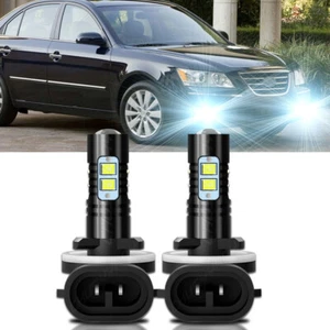 For Hyundai Sonata 2006-2010 881 LED Fog Light Bulbs 6000K High Power Lamp 2x - Picture 1 of 10