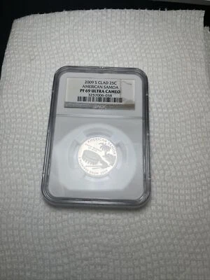 2009 S Quarter US Territories PF69 Ultra Cameo American Samoa NGC Certified - Image 1 of 4
