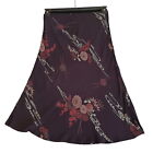 Naturally Yours Honolulu Womens Skirt Multi-Color Size XS 100% Rayon Stretch
