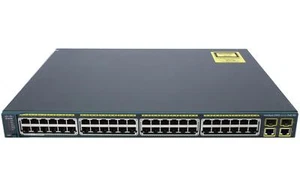 Cisco Systems WS-C2960-48PST-L 10/100 RJ 45 48x Port 19" POE - Bild 1 von 1