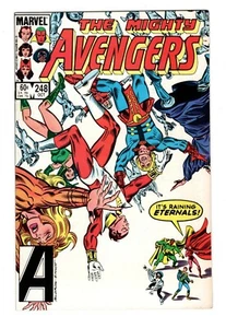 THE AVENGERS 248 VF+ (8.5) ETERNALS COVER, ETERNALS MOVIE 2021  (FREE SHIPPING)* - Picture 1 of 2