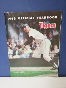 1968 DETROIT TIGERS  OFFICIAL YEARBOOK  - Major League Baseball - Good shape