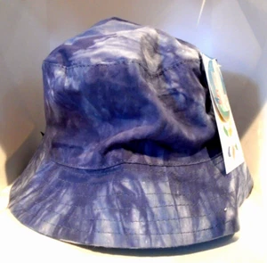 Kids Bucket Hat Sun UPF 50 blue tie dye Brand New W Tags S/M Enjoy Life - Picture 1 of 1