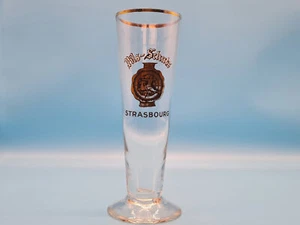 Vaso de cerveza antiguo Pils Schutz Strasbourg para coleccionista Pils vaso cerveza 0,25 l - Imagen 1 de 1