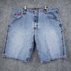 VINTAGE US Polo Assn. Shorts Mens 42 Blue Baggy Jorts Skater Carpenter Baggy Y2K - Picture 1 of 12