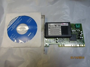 New Dell OEM PCI 56K V.90 Fax Modem Adapter Card SF-1156IV/R9E IVA01 969NU - Picture 1 of 4