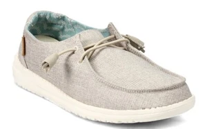 Hey Dude Wendy Damen-Slipper Chambray beige US-Größe 8 bequem A23-12 neu - Bild 1 von 1
