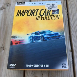 Grip Import Car Revolution DVD Set of 4 Volume 1-4 Street Racing Tokyo - Picture 1 of 10