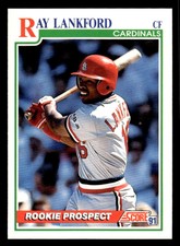 1991 Score  Ray Lankford 731  St. Louis Cardinals