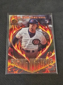2024 Bowman PETE CROW-ARMSTRONG Rising Infernos Rookie RC - Bild 1 von 2