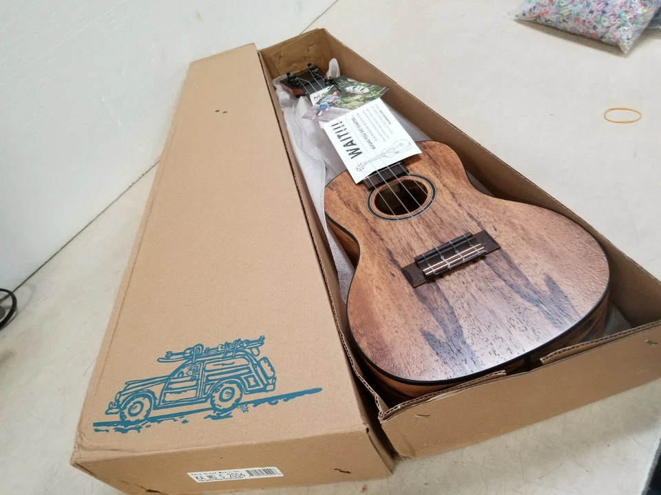 Kala Spalted Mango Concert Ukulele All Mango Body Satin Natural Finish KA-MG-C - Image 1 of 4