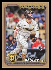 GRAHAM PAULEY RC 1476/2024 Gold 2024 Topps Update US84 San Diego Padres - Picture 1 of 2