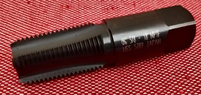 OSG ExoTap  3/8-18 NPTF  pipe taps  HSS Steam oxide - Image 1 of 4