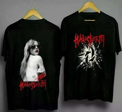 Halestorm rock band black T-shirt Unisex tshirt good new design fan gift - Image 1 of 3