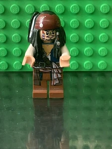 LEGO Fluch der Karibik - Jack Sparrow Kannibale Minifigur - poc010/poc034 - Bild 1 von 4