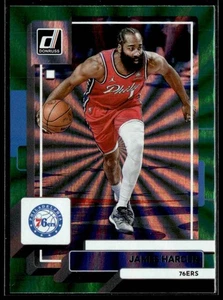 2022-23 Donruss Holo Laser Green James Harden #19 TS1 - Bild 1 von 2