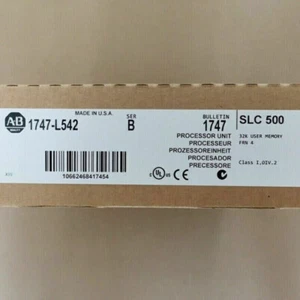 New Sealed AB 1747-L542 SLC 500 5/04 CPU PROCESSOR UNIT 1747L542 US Free Tax - Picture 1 of 7