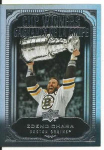 2020-21 Zdeno Chara Tim Hortons Canada Cup Winners Insert Card #CW12 Mint - Picture 1 of 1