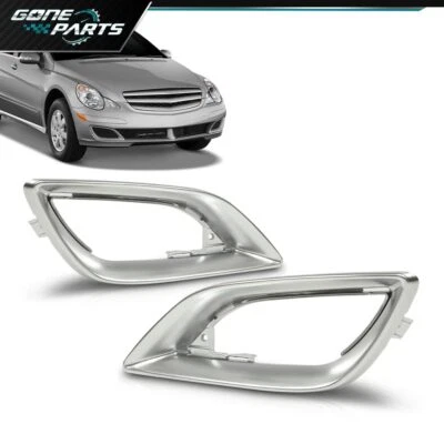 Fog Light Trim Set Of 2 Left And Right Side Fit For 2006-2007 Mercedes-benz R500 Foto 1 de 4
