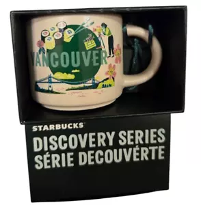 Starbucks Discovery Series 2 oz VANCOUVER mini tazza ornamento tazza espresso 2025 NUOVO - Foto 1 di 3