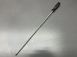 (A) SNAP ON TOOLS SSDP 162 No.2 PHILLIPS BLACK HANDLE SCREWDRIVER - 16" SHANK - Picture 1 of 4