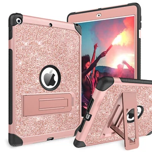 For iPad 9 8 7 6 5th Air 2 Pro 9.7 10.2 Shockproof Heavy Duty Hard Case Cover - Picture 1 of 24