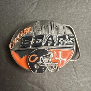 Vintage Siskiyou Chicago Bears Gürtelschnalle NFL Lizenziert Limited Edition 3" - Bild 1 von 14
