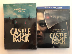Castle Rock: The Complete Series (Season 1 DVD, Season 2 Blu Ray) Brand New