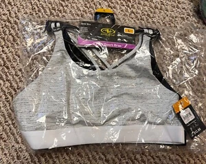 BRAND NEW GIRL'S SIZE Large ATHLETIC WORKS 2 PACK SPORTS BRAS - Picture 1 of 2