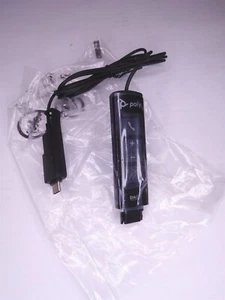 Poly Plantronics DA85 USB A/C to QD Adapter 786C7AA (052925) - Zdjęcie 1 z 3