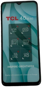 TCL 40 XE Niedziałający atrapa Wyświetlacz Fałszywy telefon (czarny Starlight) - Zdjęcie 1 z 2