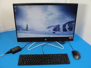 HP AIO PC 24" FHD 24-f1055z AMD Ryzen 5 3500U 2.1GHz 8GB Ram 1TB Win 11 WIFI BT - Picture 1 of 18