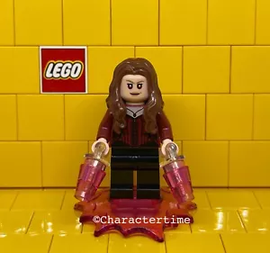 LEGO Marvel Superheroes Scarlet Witch - Plain Black Legs sh732 Minifigure - Picture 1 of 1