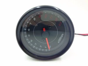 Led Tradition Tachometer Tacho Gauge Meter For Cafe Racer Old Shcool CB VT - Picture 1 of 4
