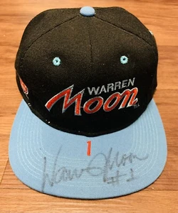 Rare 90’s Vintage NFL Pro Sports Specialties Houston Oilers HOF Warren Moon Hat - Picture 1 of 14
