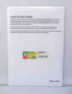 1 User / Benutzer RDS / Remote Desktop CAL für Windows Server 2012 - Terminal R2 - Bild 1 von 2