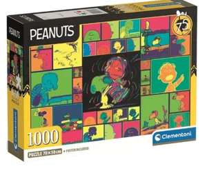 CLEMENTONI 1000 PIECE PUZZLE SNOOPY PEANUTS COLOR *2 IN STOCK* 2025 NEW CHECKOUT - Picture 1 of 6