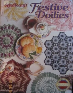 Needlecraft Shop "FESTIVE DOILIES" Six Designs Crochet Pattern #911306 - Picture 1 of 1