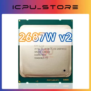 Intel Xeon E5-2687W v2 SR19V 3.4GHz 8Cores 25MB 150W LGA2011 CPU Processor - Picture 1 of 3