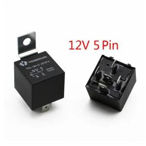Relè relay auto camper universale 5 contatti 12v 30A 40A 5 pin universale - Foto 1 di 2