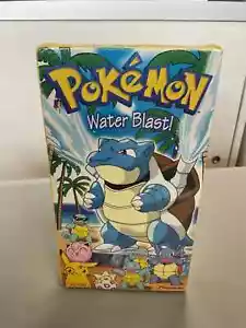Pokeman Water Blast (VHS MOVIE) Sealed Pioneer VIZ Video Has WATERMARK - Foto 1 di 3