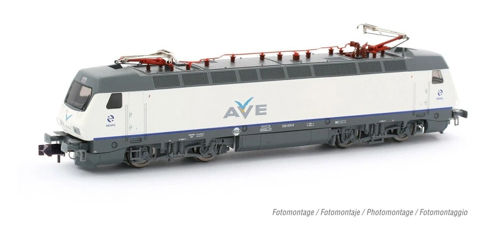 ARNOLD RENFE, LOCOMOTORA ELÉCTRICA SERIE 252 "AVE" DIGITAL  REF HN2555D - Imagen 1 de 1